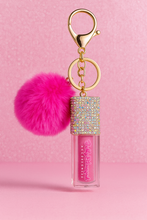 Load image into Gallery viewer, Changing color lip oil keychain
