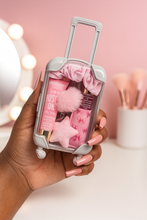 Load image into Gallery viewer, Mini Pink Travel Beauty Kit - Luggage Case Edition

